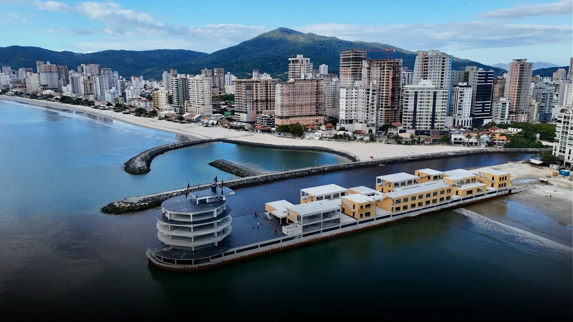 Paisagem do litoral de Santa Catarina — Itapema